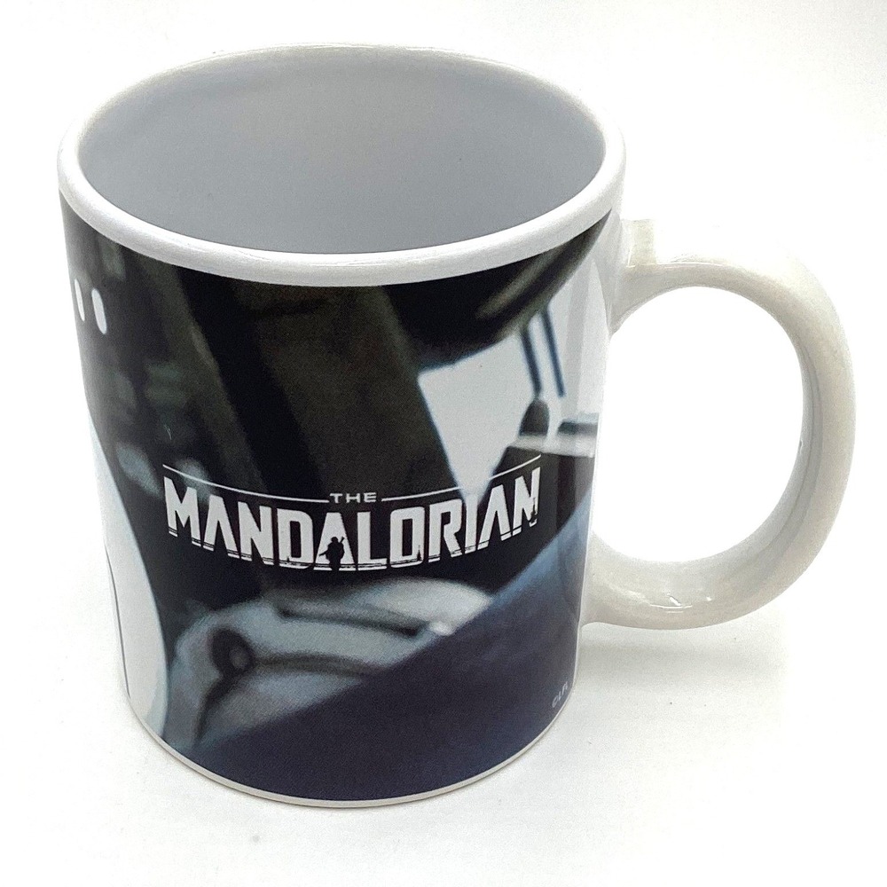 Star Wars Galerie The Mandalorian Boba Fett Ceramic Coffee Mug White 33968